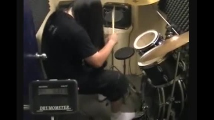 One of the Fastest Double bass Drummer in Asia - Feet Speed 1160 Part 1 
