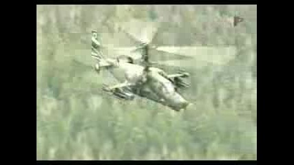 Руски Военен Хеликоптер Ка - 50 - Черна Акула