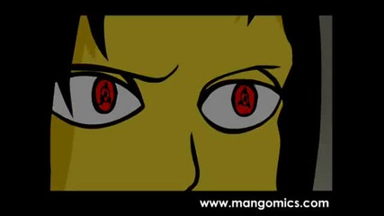 Sasuke vs Itachi - Naruto Shippuuden Simpson