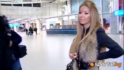 Андреа посрещна Кубрат на летището