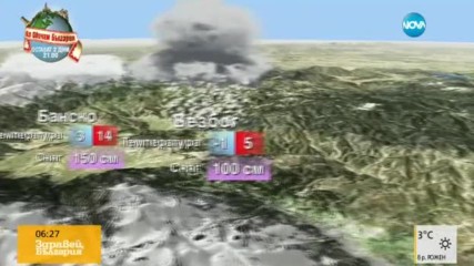 Прогноза за времето (01.03.2017 - сутрешна)