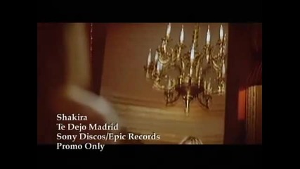 Shakira - Te Dejo Madrid - Official Video High Quality + Превод