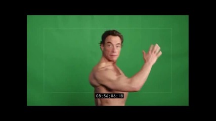 Фотосесия с великия Жан - Клод Ван Дам / Бг Субс
