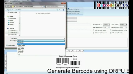 Как да запазите създадените баркод етикети в подходящ файлов формат
