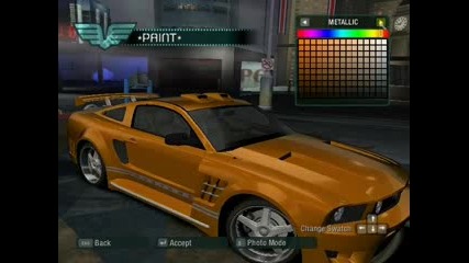 Tuning Ford Mistang Nfs Carbon