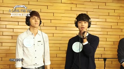 Global Request Show . Vixx ( 빅스 ) - Light Me Up ( 어둠 속을 밝혀줘 )