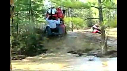 Идиот с atv