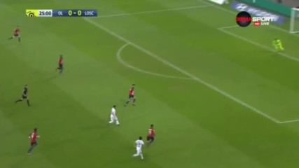 Олимпик Лион - Лил 0:1 /първо полувреме/