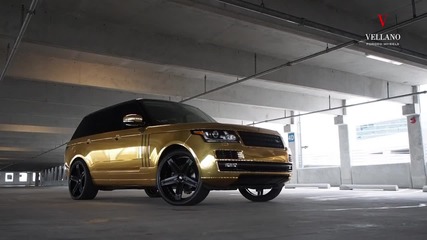 Златната каляска: Gold Land Rover Range Rover