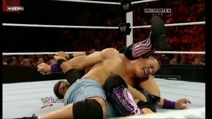 Wwe Raw 06.09.2010 John Cena vs Justin Gabriel