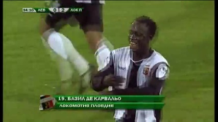 30 - 10 - 2010 - Левски 1 - 2 Локо Пловдив - България - А група 