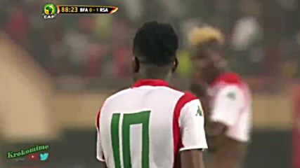 Буркина Фасо 1 - 1 Южна Африка ( Квалификация за световното 2018 ) ( 08/10/2016 )
