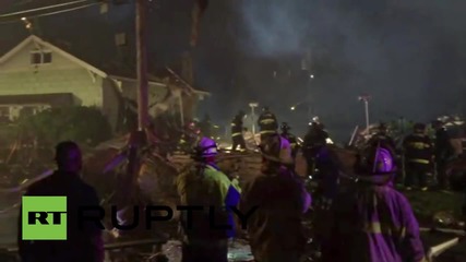 USA: Huge blast levels a home in St. Louis