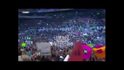 Wrestle Mania 24 : Rick Flair Vs Shaw Mic