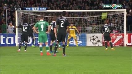 Група Б: Лудогорец 1–2 Реал Мадрид // У Е Ф А Шампионска лига сезон 2014-2015 (1)
