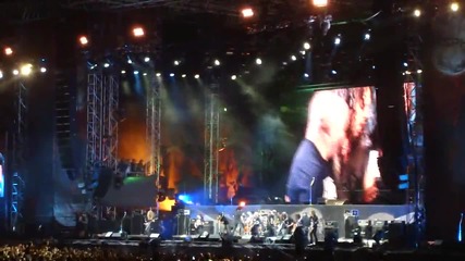 The Big Four 4 Metallica, Megadeth, Antrax, Slayer - Am I Evil Live from Sofia (sonisphere)