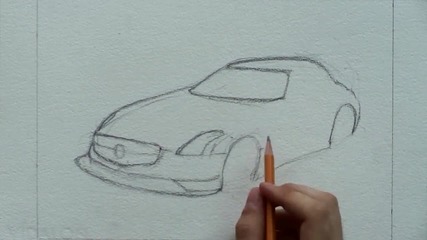 Рисуване на Mercedes Amg Sls Gtr