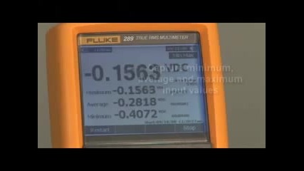 Data Logging Feature of Fluke 289 Digital