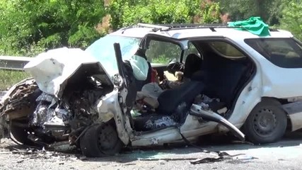 Млад мъж загина при катастрофа край Благоевград
