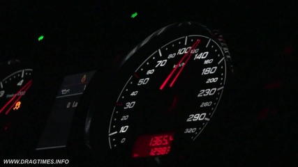 Audi Rs6 Evotech 0 - 300 kmh
