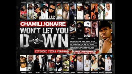 Chamillionaire feat. Lil Keke, Slim Thug, Mike Jones, Trae, Paul Wall, Bun B, Z-Ro & Pimp C - Wont let you down Texas (remix)