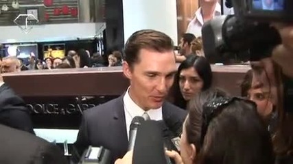 fashiontv Ftv.com - Milan Rinascente The One Dolce & Gabbana With M Mcconaughe 