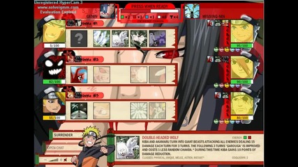 naruto arena ladder +kage battle