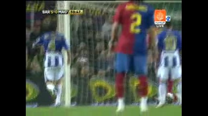 22.03 Барселона - Малага 6:0 Даниел Алвеш красив гол