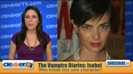 Vampire Diaries Cast Update: Isobel 