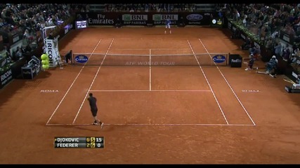 Federer vs Djokovic - Rome 2012