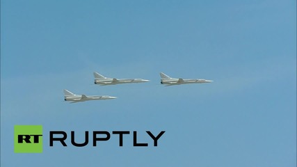 Russia: Dramatic flyover marks one of the high points of Victory Day in Moscow