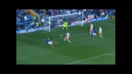 Huseklepp Goal vs Blackpool 2011/2012 season