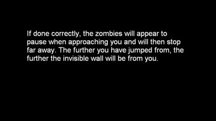 Call of Duty 5 Zombie glitch
