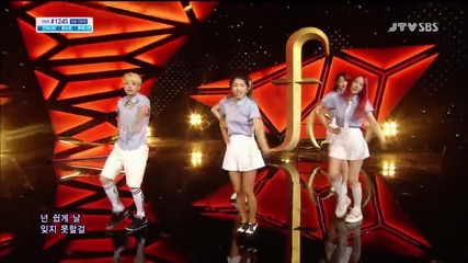 130804 F(x) - Rum Pum Pum Pum @ Inkigayo