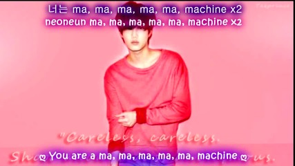 E X O - K - Machine [rom+eng sub+hangul] [full audio]