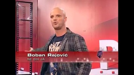 Boban Rajovic - Ne bih ja - Promocija - (tvdmsat 2013)