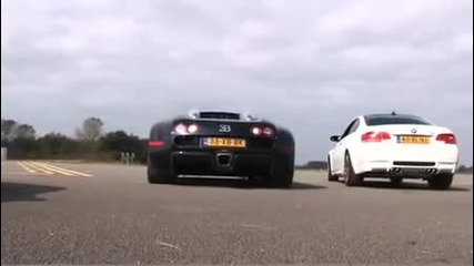 Bugatti Veyron i Bmw M3 
