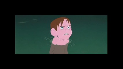 Iron Giant - lake scene