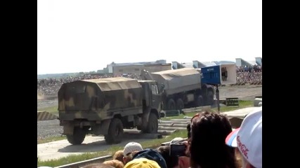 Демонстрация на Камаз И други Военни Машини
