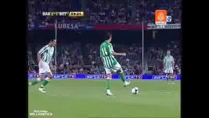 Fc Barcelona 3 - 2 Real Betis 24/09/08