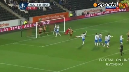 Хъл Сити - Брайтън 2:1