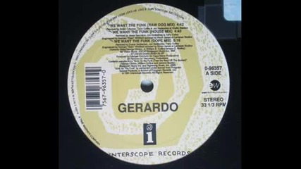 Gerardo We want the funk (dope Mix)