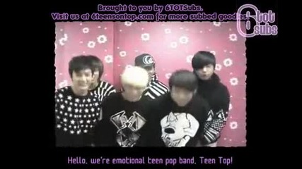 [6totsubs] Teen Top On Air - 300days Message