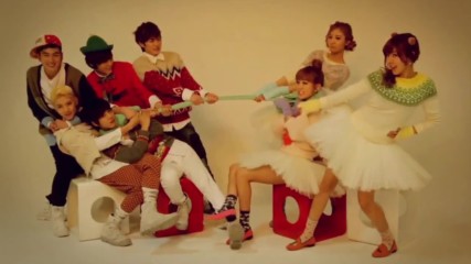 {бг Превод} Orange Caramel feat. Nu'est - Dashing Through The Snow In High Heels