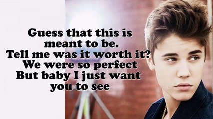 Justin Bieber - Nothing Like Us [lyrics On Screen]