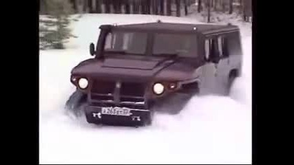 Hummer H1 vs. Gaz Tiger