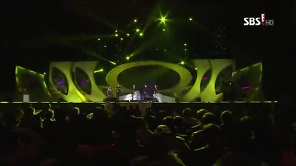 [live Hd] F(x) - Electric Shock Sbs Popular Culture Art Awards 2012