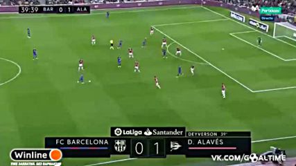 Барселона 1:2 Алавес ( 10.09.2016 )