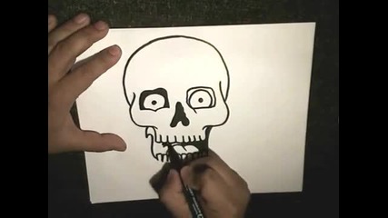 Как да нарисуваме Скелет