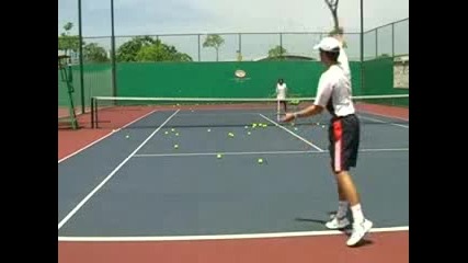 Тенис Уроци : Добавяне на топспин към ударите